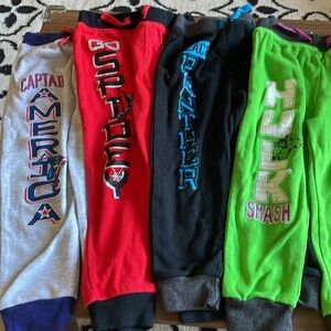 4 Pairs of Marvel Sweatpants 24 Month